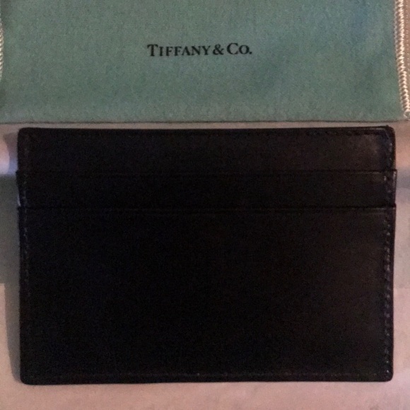 Tiffany & Co black business card holder - Picture 3 of 7